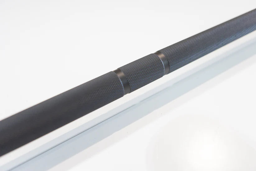 Solid Bar Fitness Men's Contender Series Olympic Barbell- Black