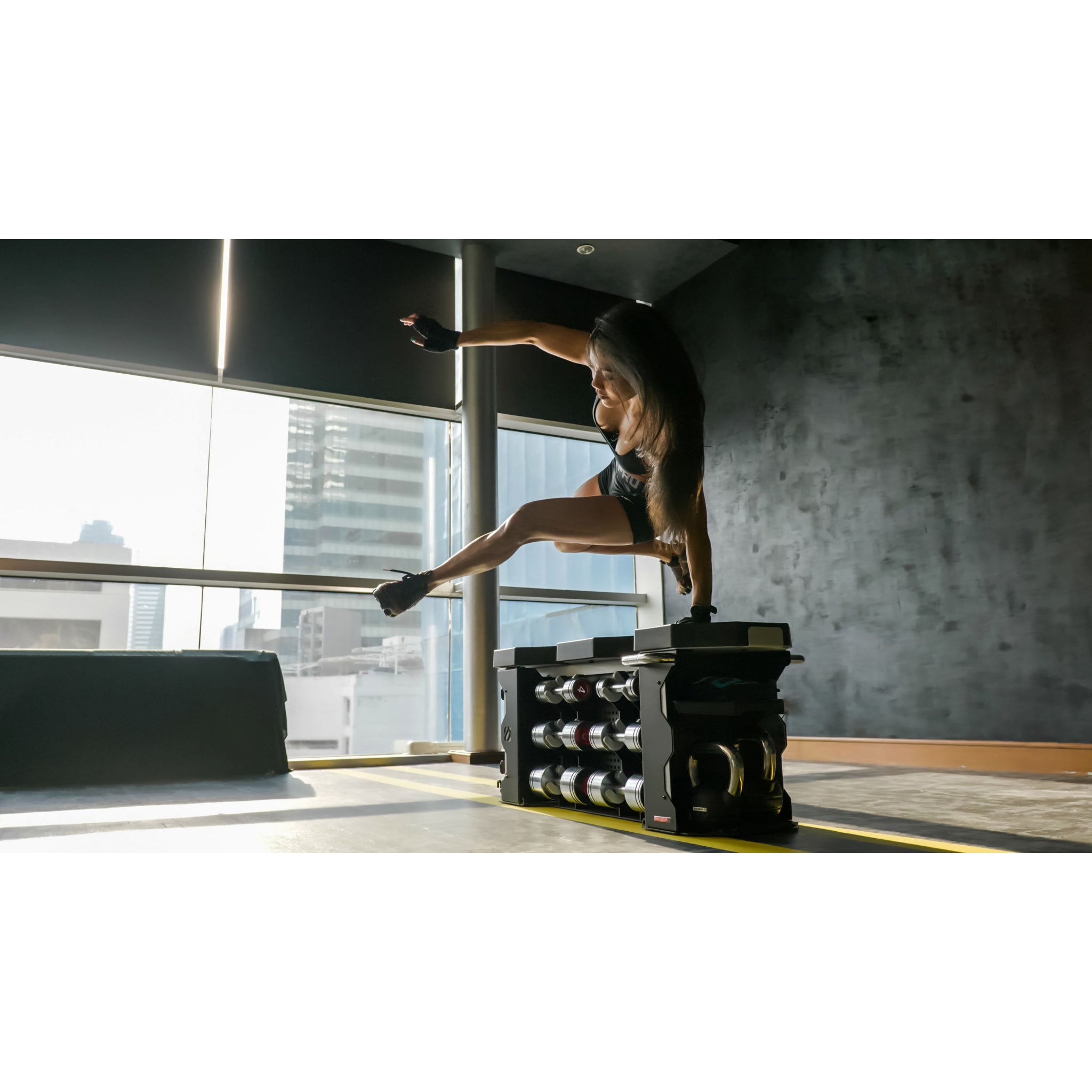 Escape Fitness STRONGBOX – All-In-One Workout Bench & Gym Storage