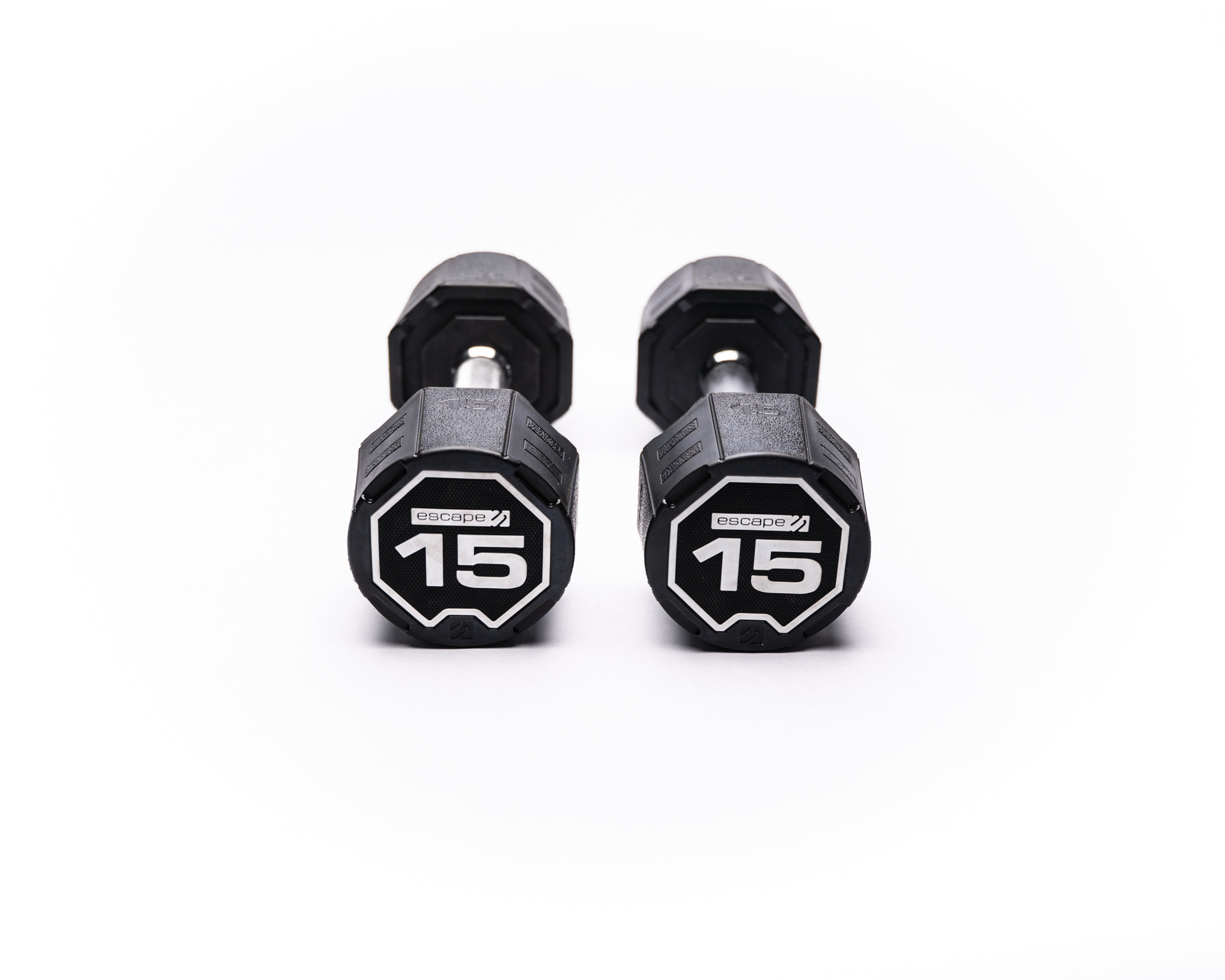 Escape Fitness 5-75lb Nucleus Urethane Dumbbell Set