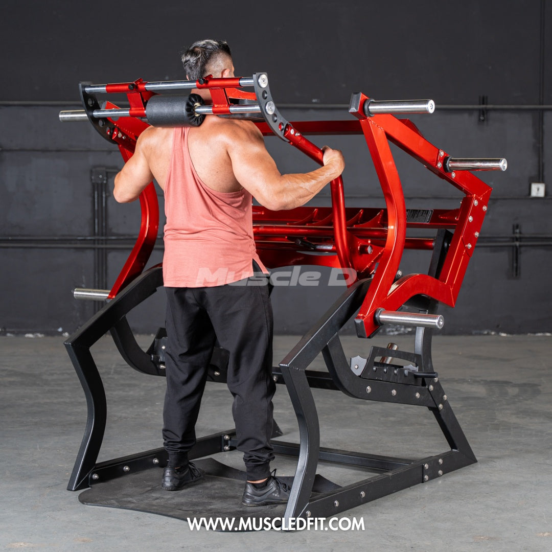 Pro Strength Power Hack Squat | Muscle D Fitness Commercial Gym Machine