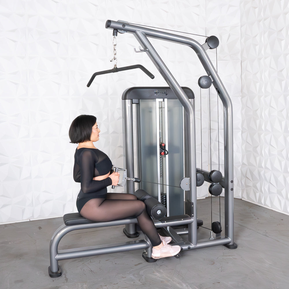 Elite Plus Lat Pulldown Low Row Combo | Muscle D Fitness