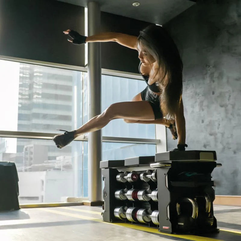 Escape Fitness STRONGBOX – All-In-One Workout Bench & Gym Storage