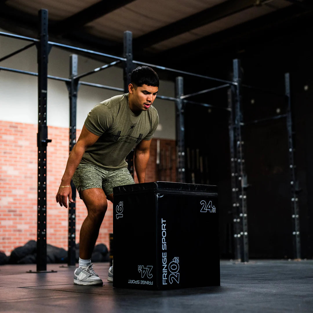 Fringe Sport Multi-Sided Foam Plyo Box-V2 MEDIUM (24" x 20" x 16")