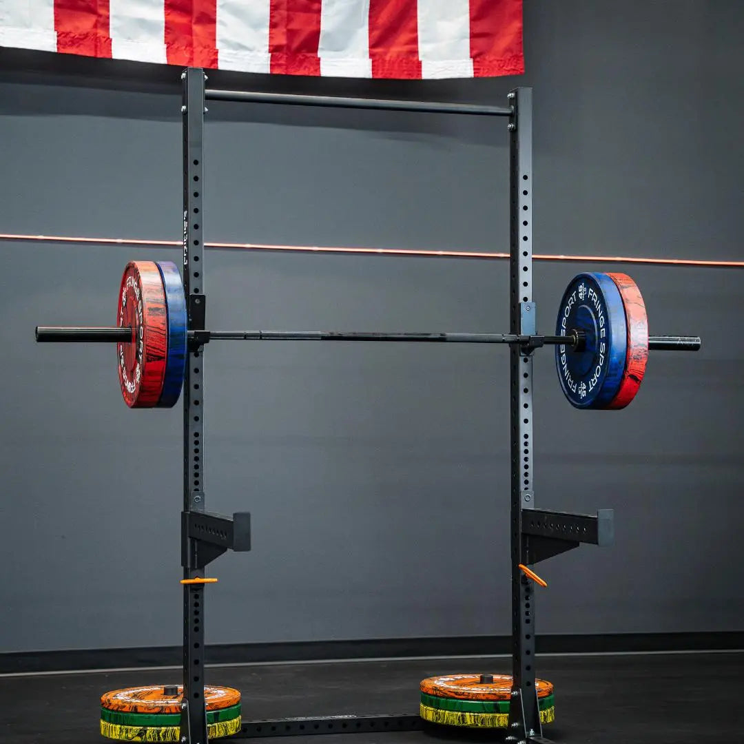 Fringe Sport Garage Series Squat Rack Pull Up Bar