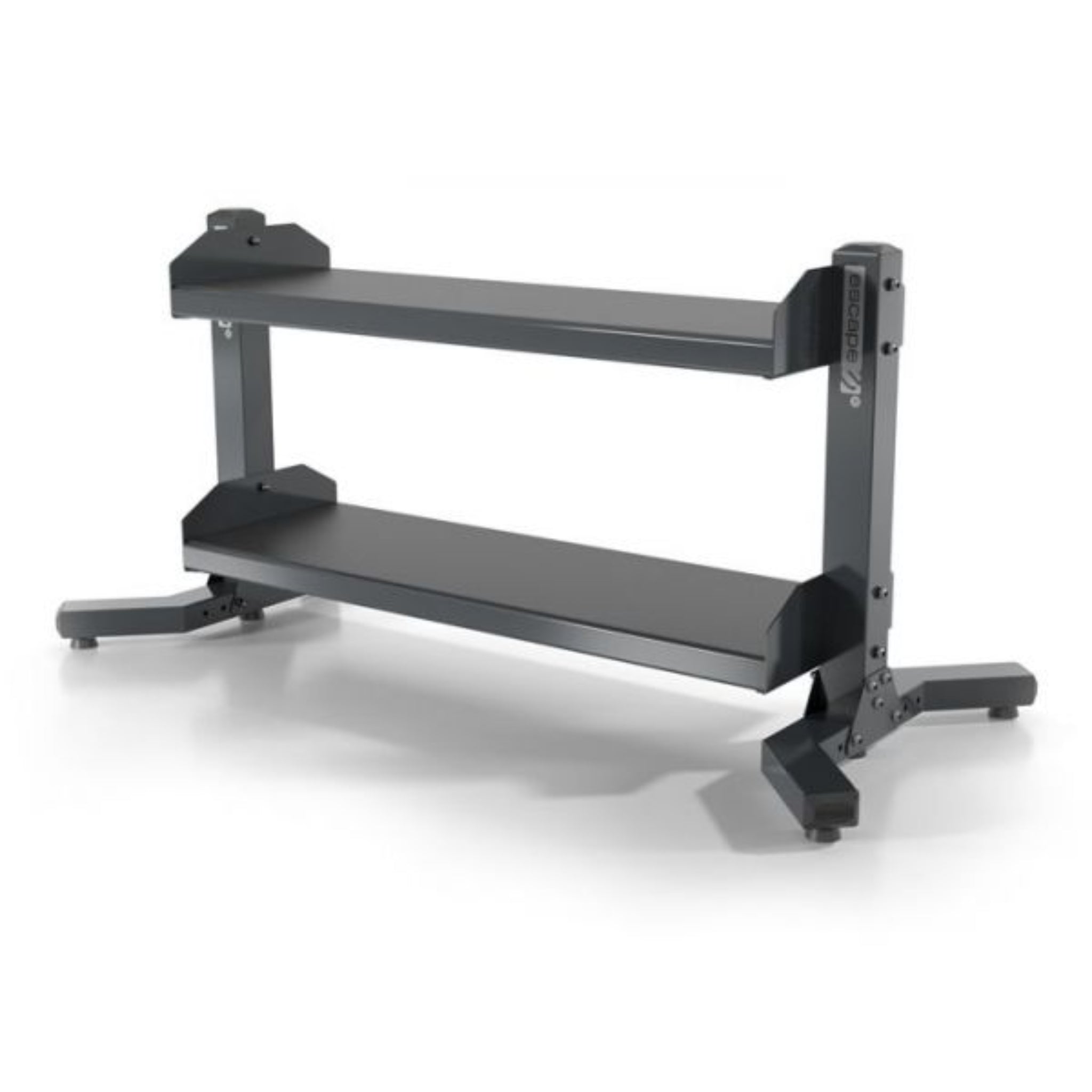 Escape Fitness – 2-Tier Kettlebell & Dumbbell Rack