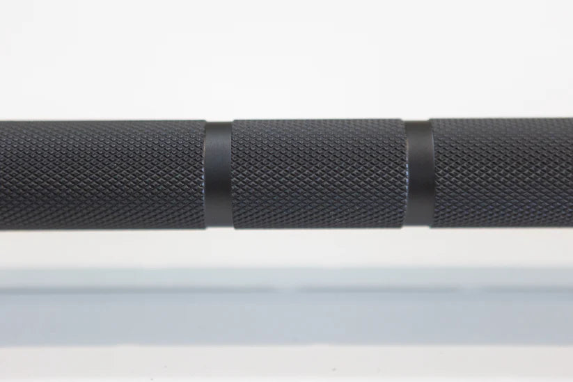 Solid Bar Fitness Men's Contender Series Olympic Barbell- Black