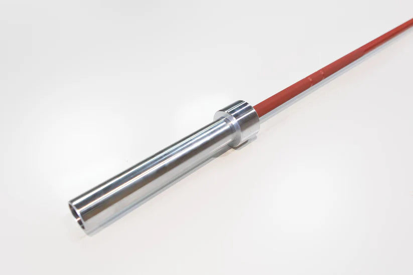 Solid Bar Fitness Women's Contender Series Olympic Barbell - Red