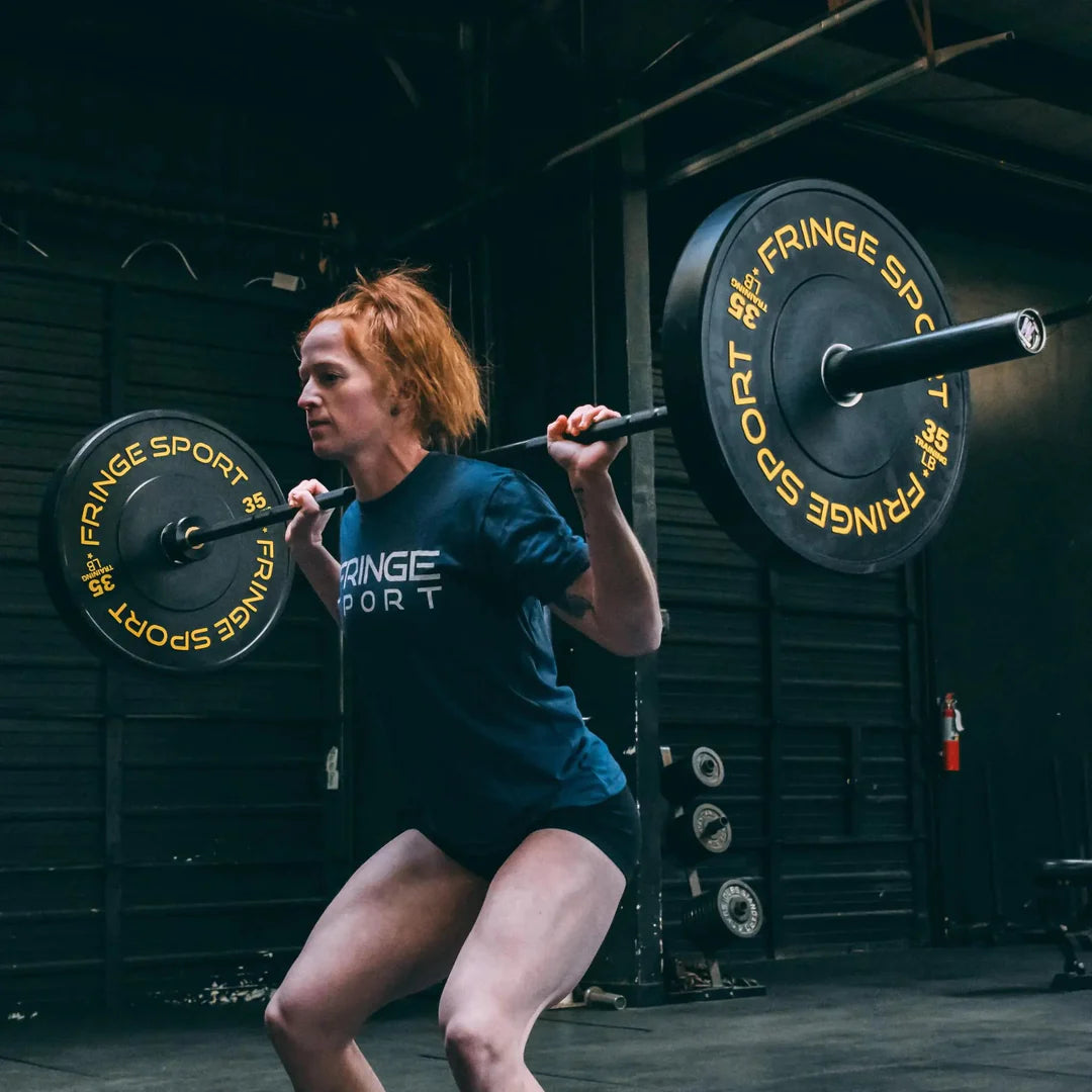 Fringe Sport Wonder Woman Olympic Bearing Barbell - 15 KG