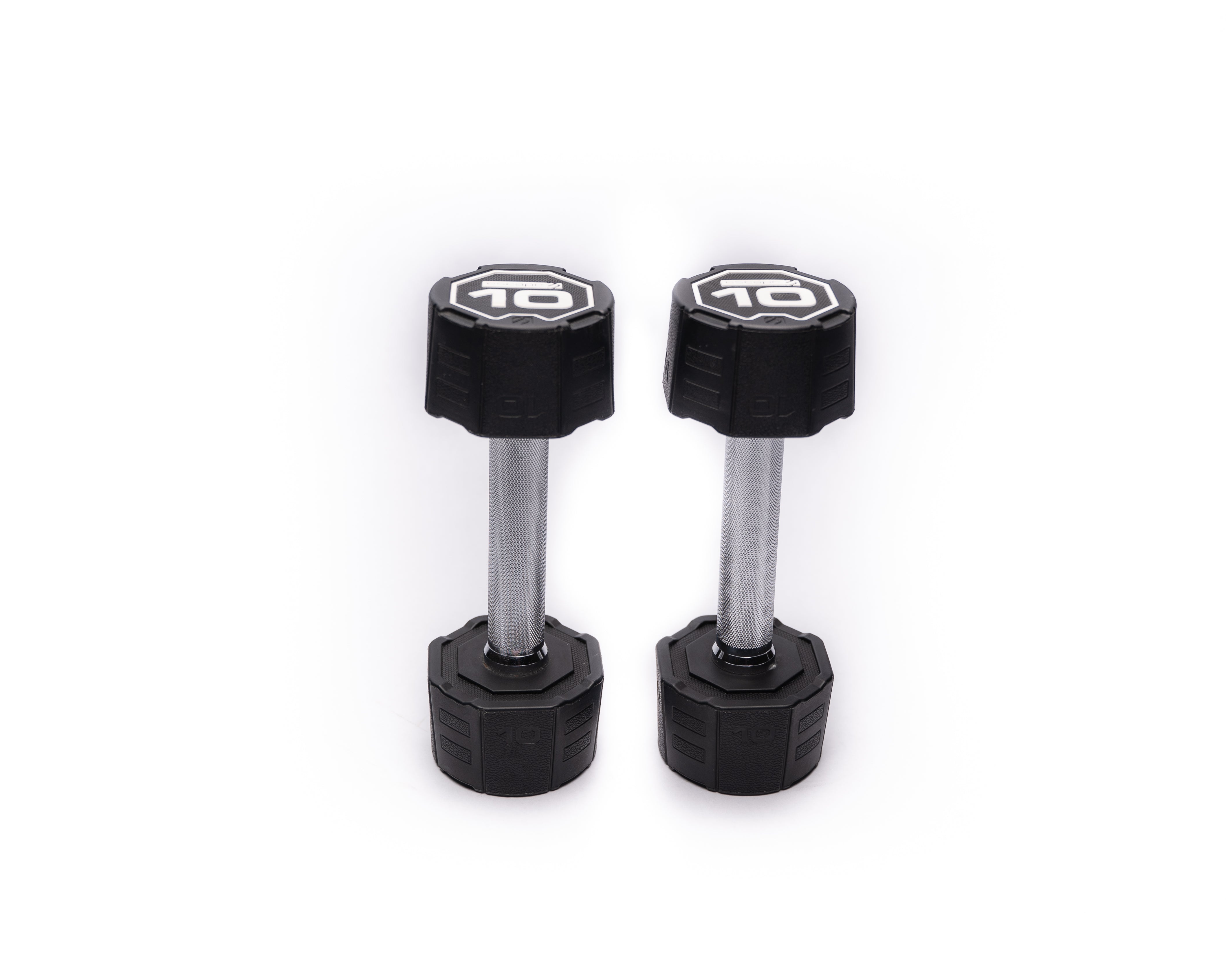 Escape Fitness 5-50lb Nucleus Urethane Dumbbell Set