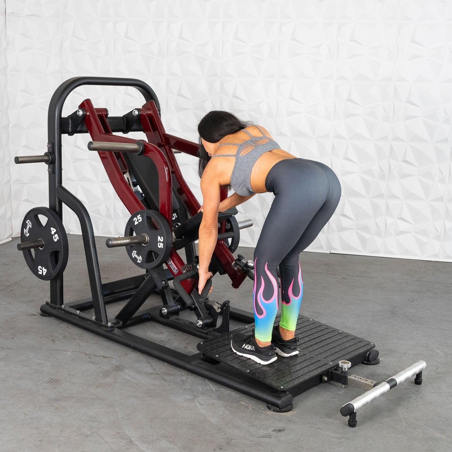 Pro Strength Dynamic Row - Chest Supported - Muscle D Fitness - Premium Adjustable Plate Loaded