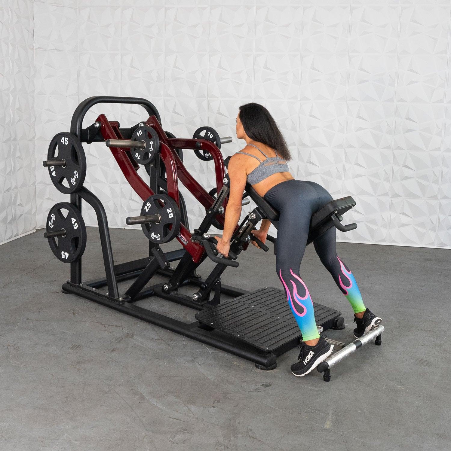 Pro Strength Dynamic Row - Chest Supported - Muscle D Fitness - Premium Adjustable Plate Loaded