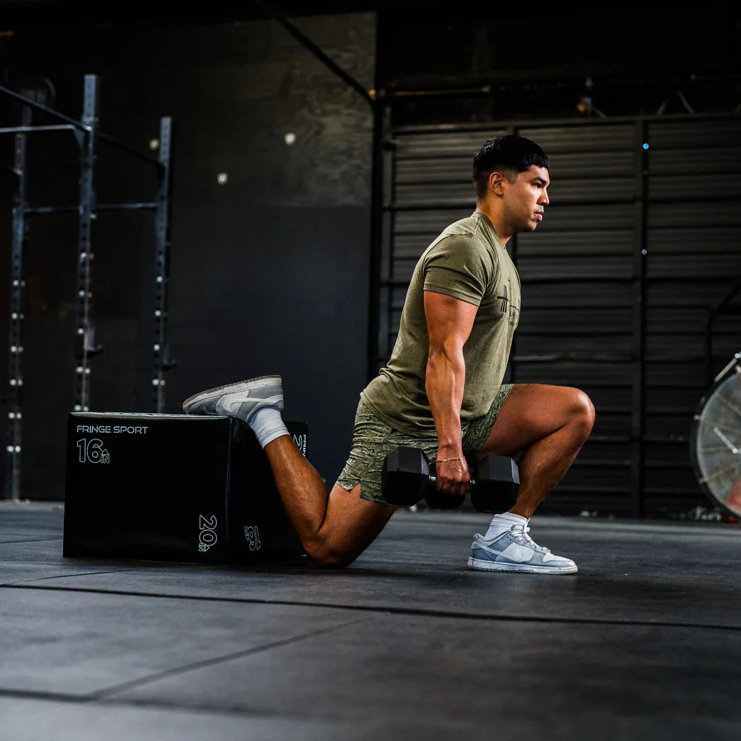 Fringe Sport Multi-Sided Foam Plyo Box-V2 SMALL (20" x 18" x 16")