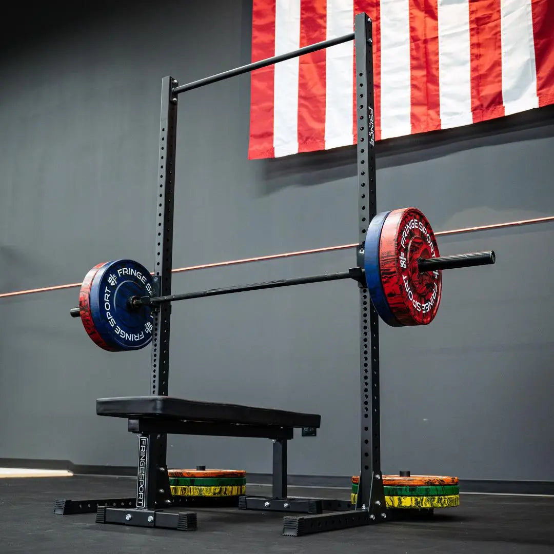 Fringe Sport Garage Series Squat Rack Pull Up Bar