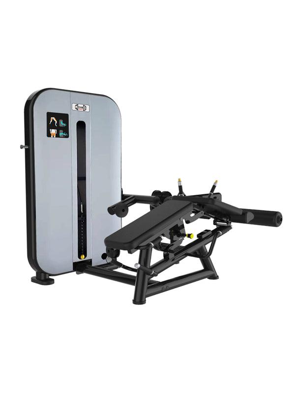Vogue Leg Extension/Prone Leg Curl Combo - Muscle D Fitness - Seated - Adjustable - Pin Selectorized - Quads Hamstring Machine