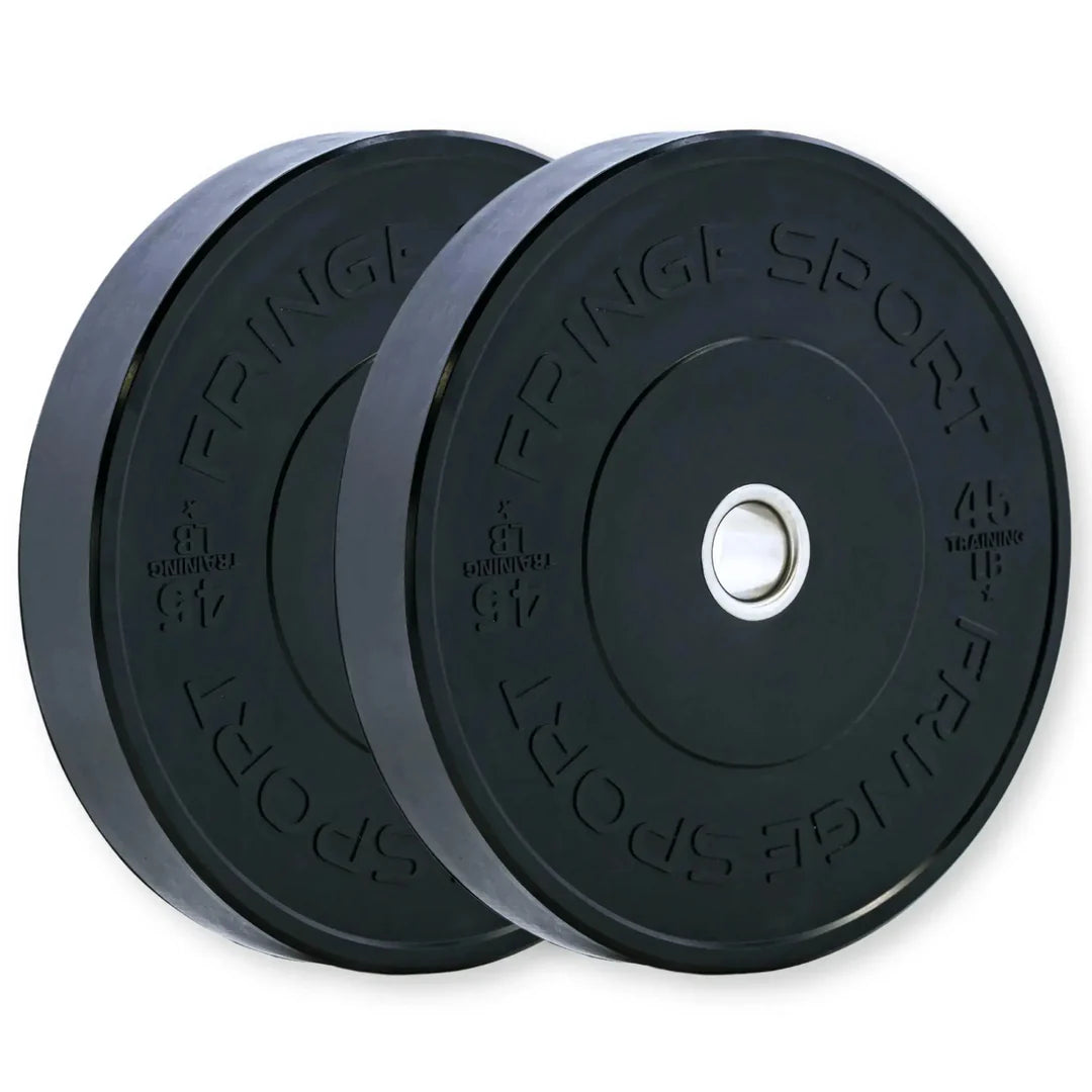 Fringe Sport Black Bumper Plates (Pairs)