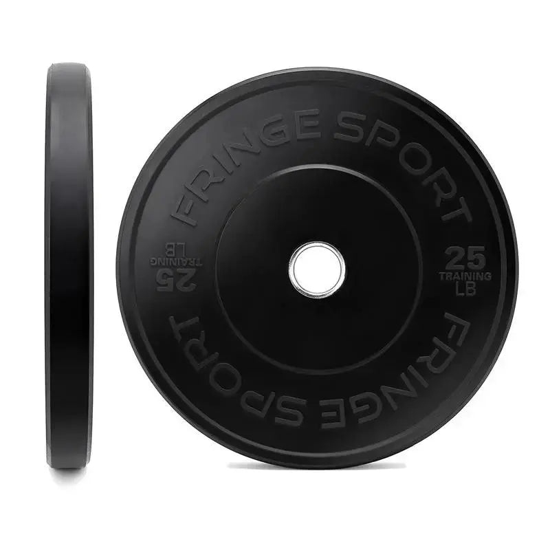 Fringe Sport Black Bumper Plates (Pairs)