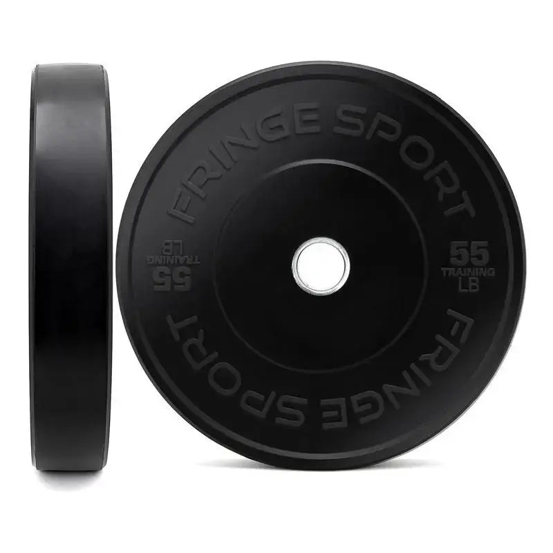 Fringe Sport Black Bumper Plates (Pairs)
