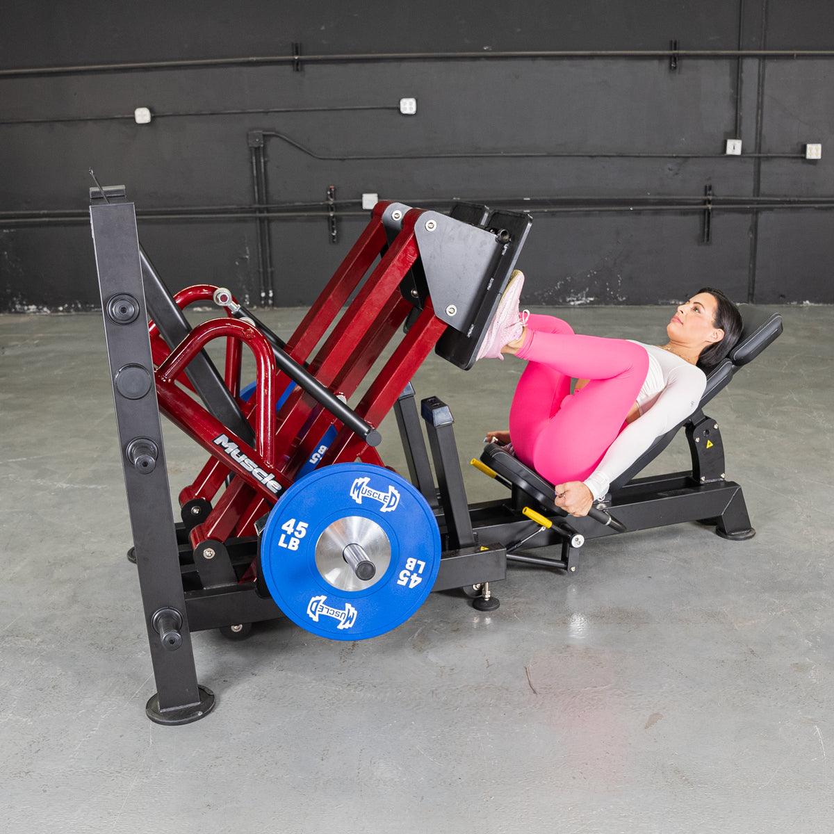Power Leverage V2 Iso Lateral 45 Degree Leg Press - Muscle D Fitness