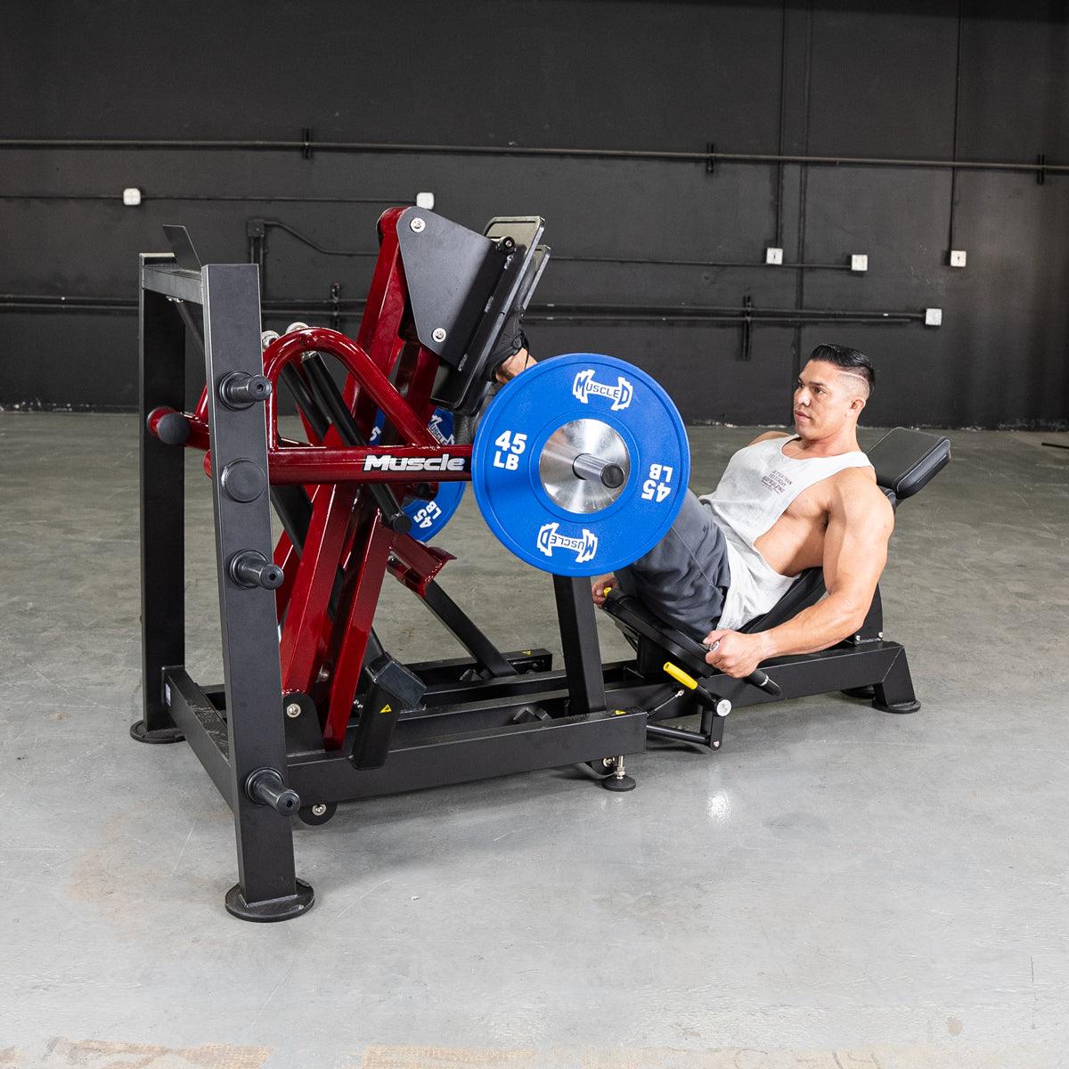 Power Leverage V2 Iso Lateral 45 Degree Leg Press - Muscle D Fitness