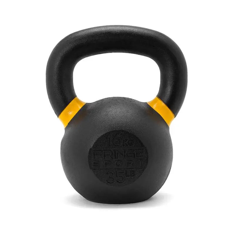 Fringe Sport PRIME Kettlebell – Powder-Coated Cast Iron (4kg–48kg)