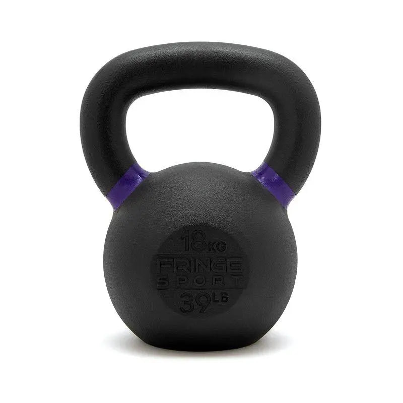 Fringe Sport PRIME Kettlebell – Powder-Coated Cast Iron (4kg–48kg)