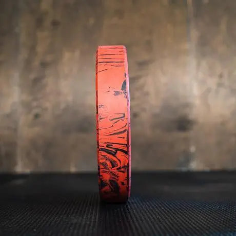 Fringe Sport Savage Bumper Weight Plates Pair 55 lb Each Plate Red