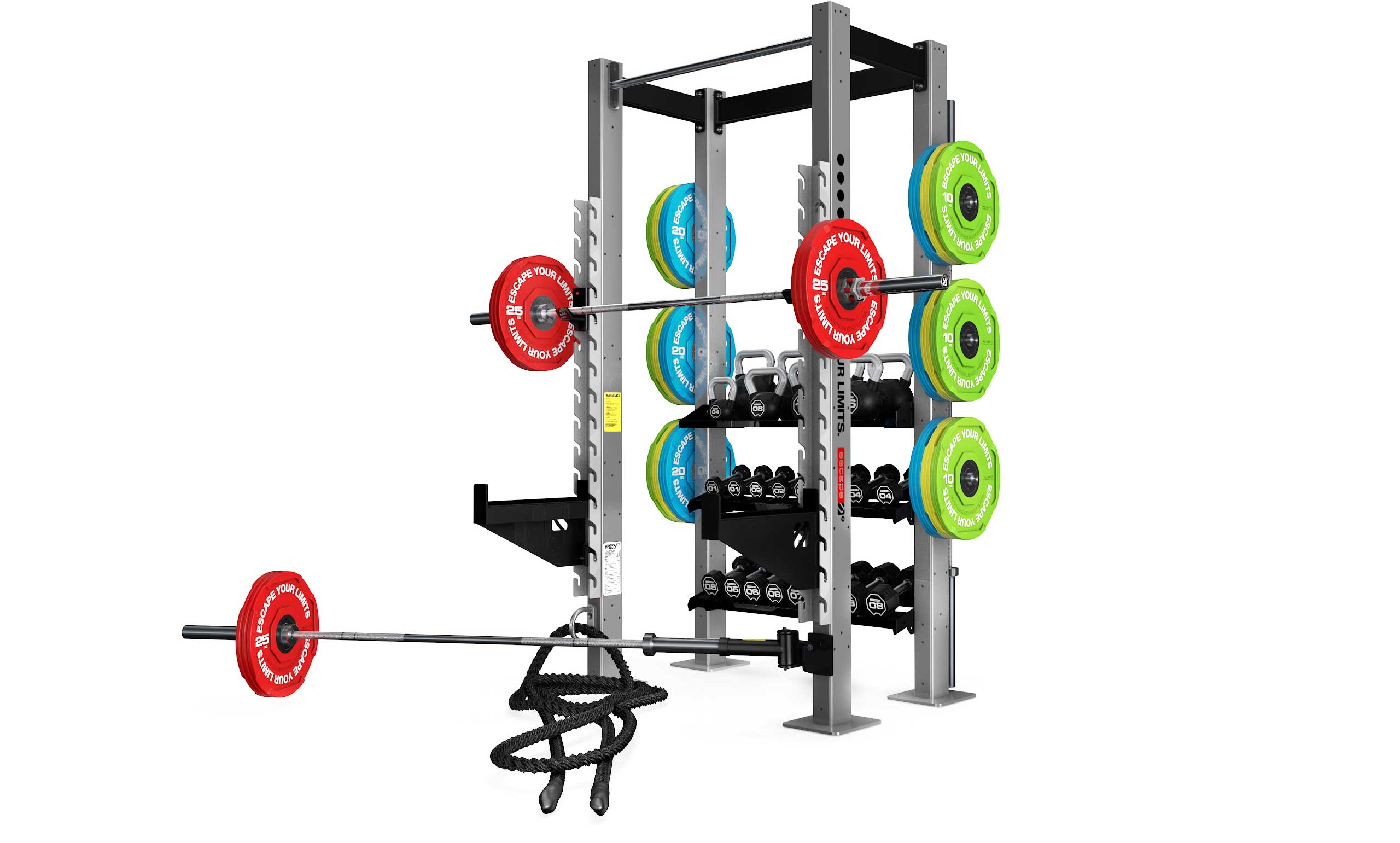 Escape Fitness Octagon Lite Half Box With Storage