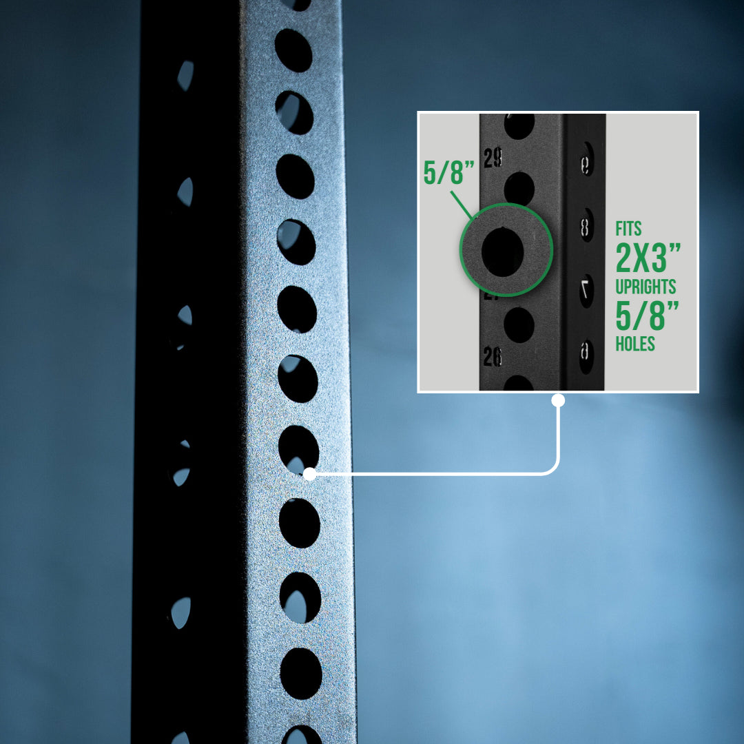 Fringe Sport Garage Series Squat Rack Pull Up Bar